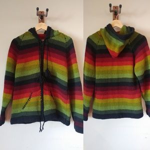 Handmade 100% Wool Sweater